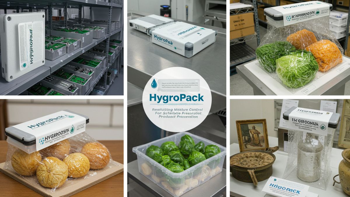 Hygropack: Revolutionizing Moisture Control for Sustainable Product Preservation