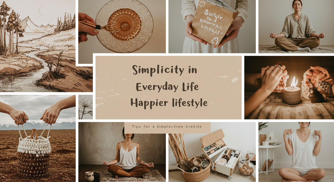 Simpity in Everyday Life: Tips for a Simpler, Happier Lifestyle